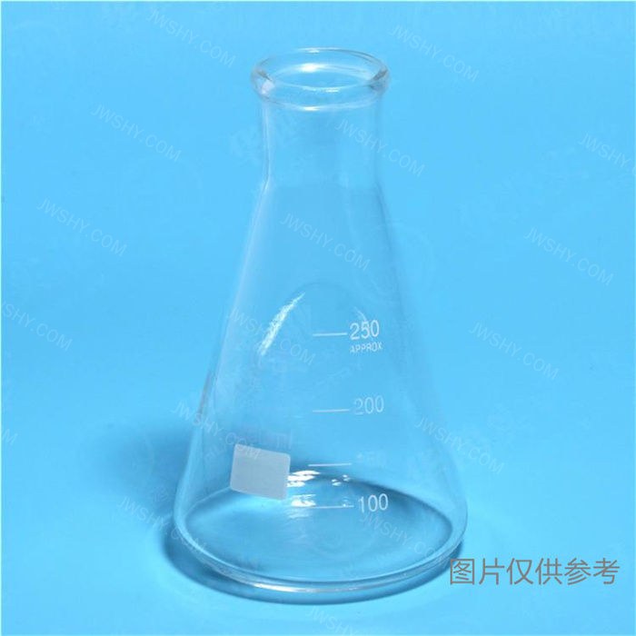 直口三角烧瓶 5ml 颈外径×瓶外径×高度：14×25×50mm - 华鸥