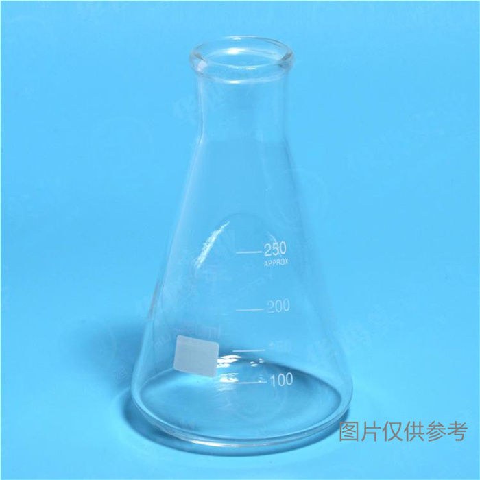直口三角烧瓶 125ml 颈外径&times;瓶外径&times;高度：26&times;66&times;115mm