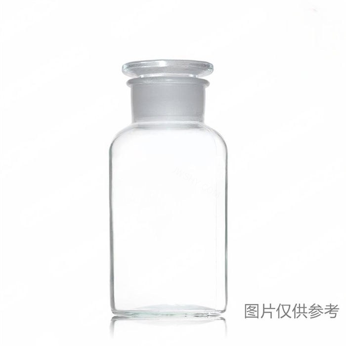 机制白色大口试剂瓶 具玻塞 1000ml