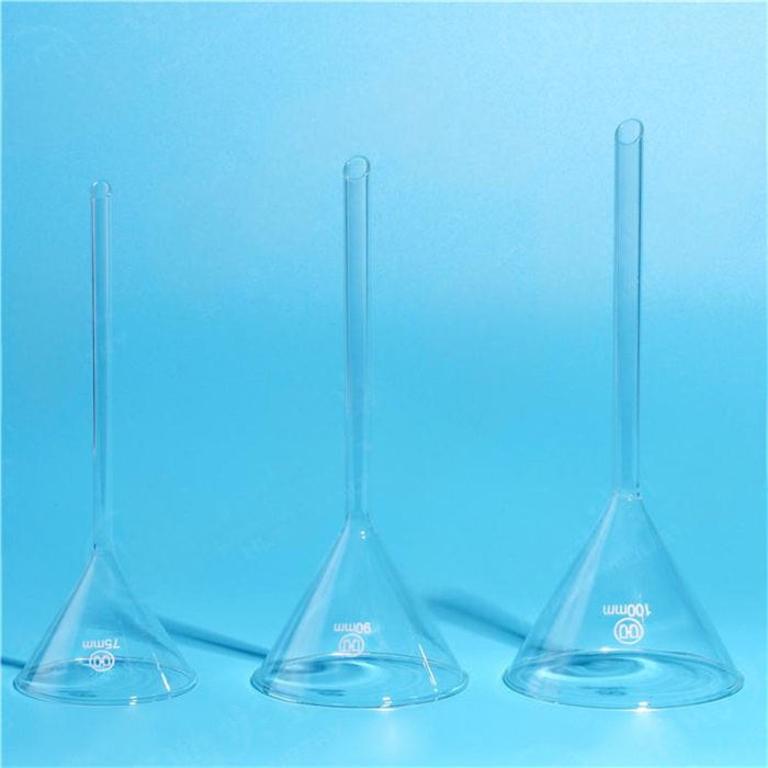长三角玻璃漏斗 直径×管长：75×150mm - 华鸥