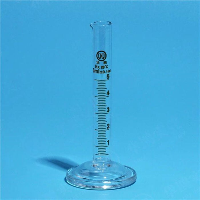 量筒（量出式） 高硼硅 5ml - 华鸥