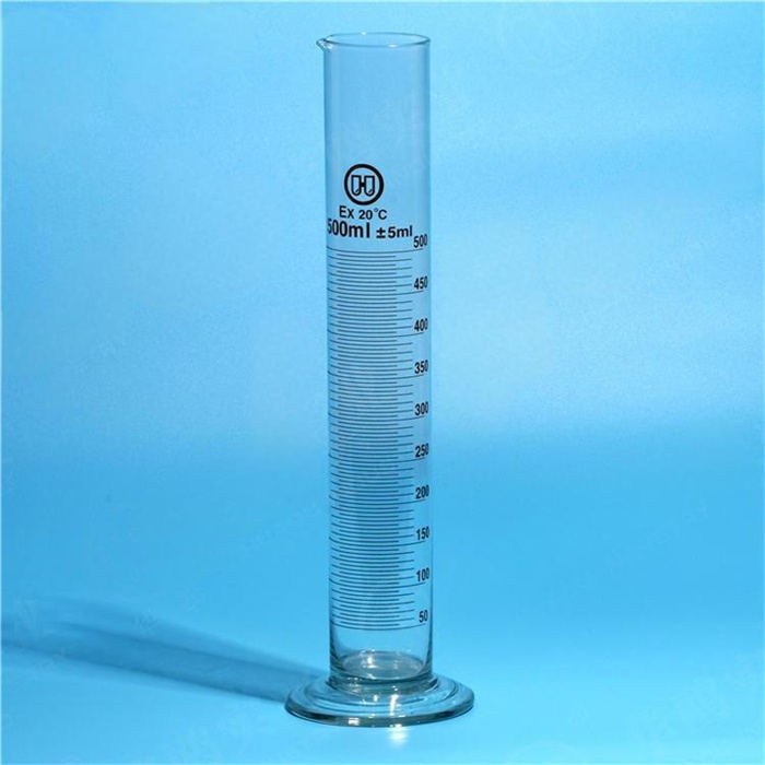 量筒（量出式） 高硼硅 500ml - 华鸥
