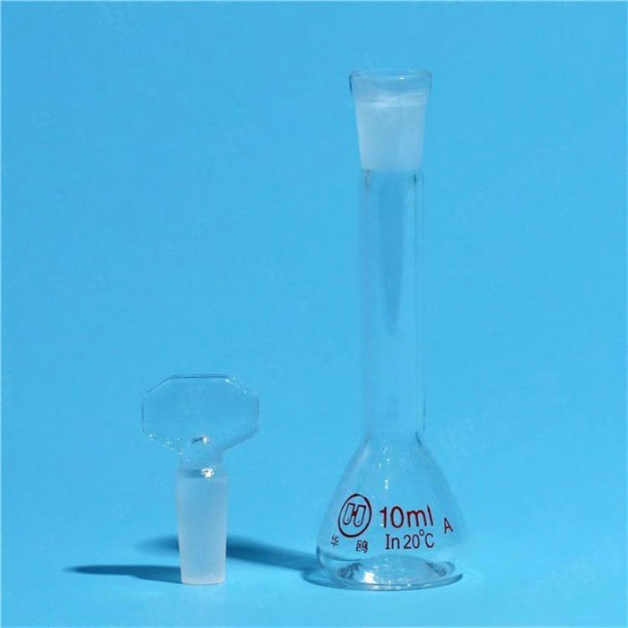 白色容量瓶(量入式） A级 10ml - 华鸥