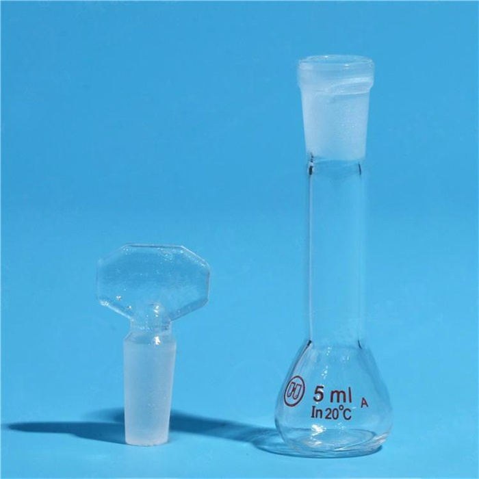 白色容量瓶(量入式） A级 高硼硅 5ml - 华鸥