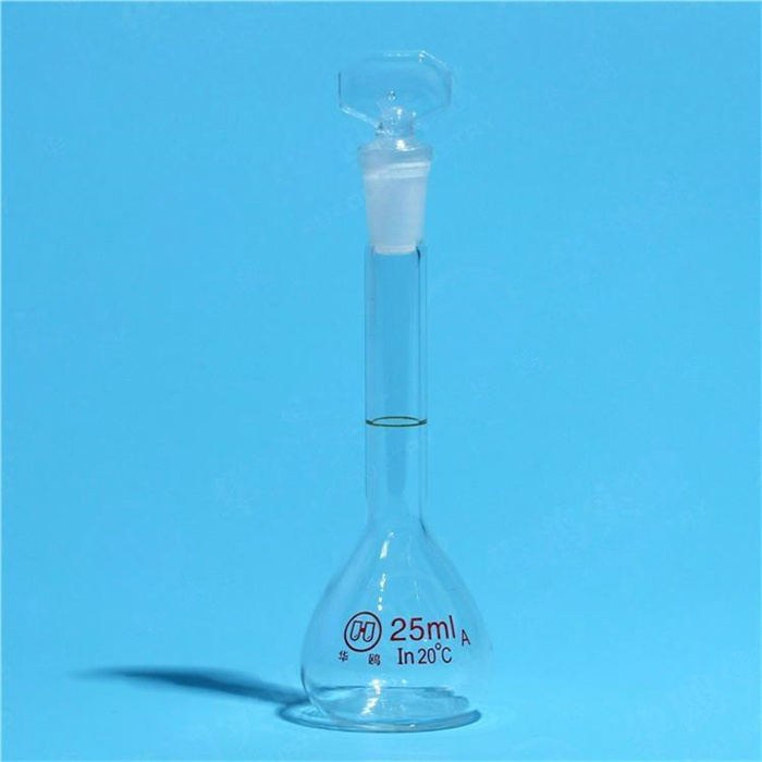 白色容量瓶(量入式） A级 高硼硅 25ml - 华鸥