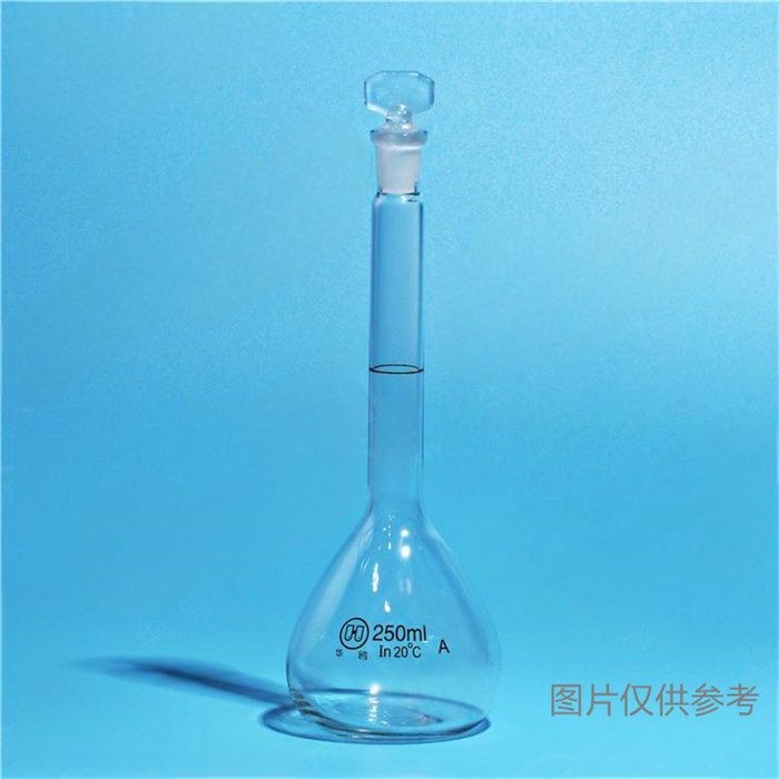白色容量瓶(量入式） A级 高硼硅 1000ml - 华鸥