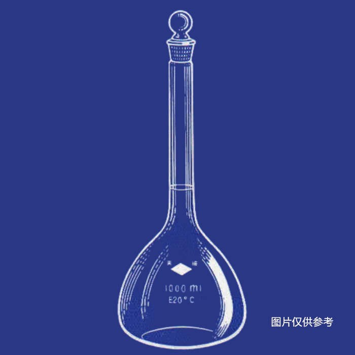 棕色容量瓶 聚丙烯塞（A级IN） 100ml 允差值&plusmn;0.1ml