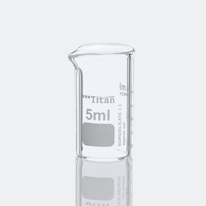 满标低型烧杯 特优级 5ml - Titan/泰坦