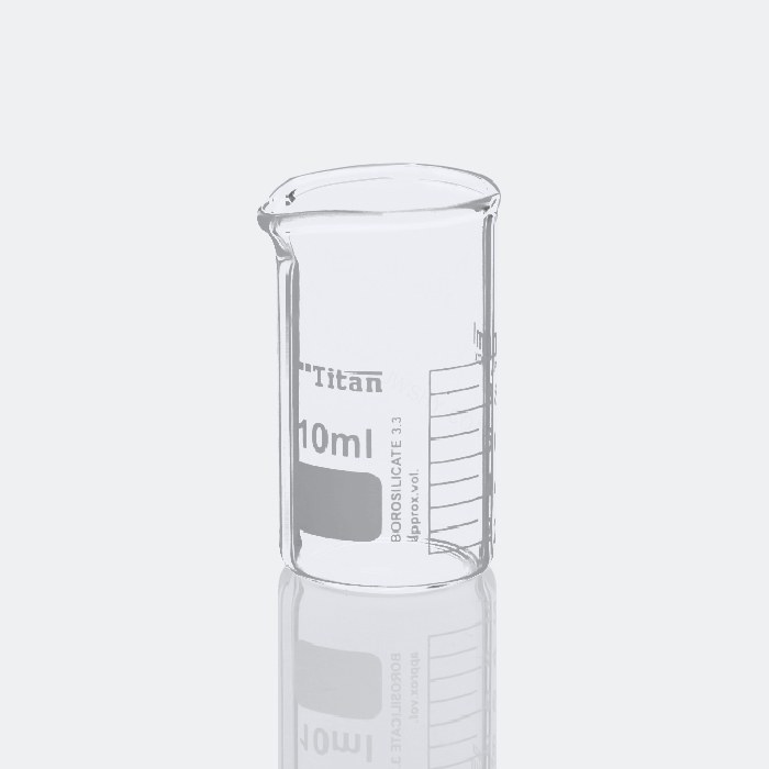 满标低型烧杯 特优级 10ml - Titan/泰坦