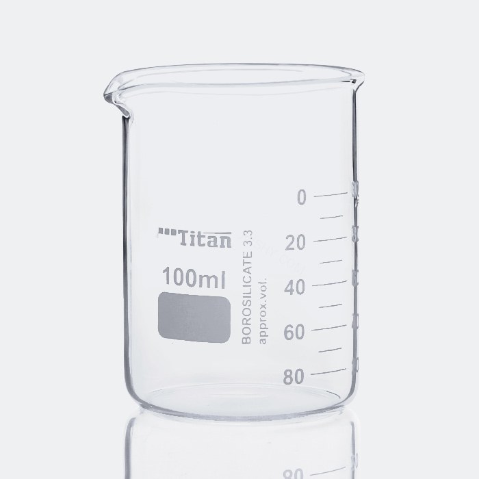满标低型烧杯 特优级 100ml - Titan/泰坦