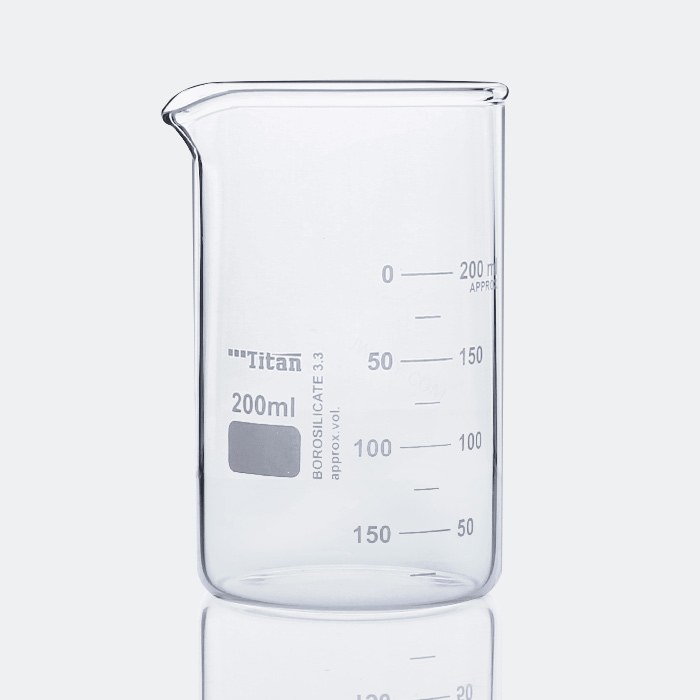 满标低型烧杯 特优级 200ml - Titan/泰坦