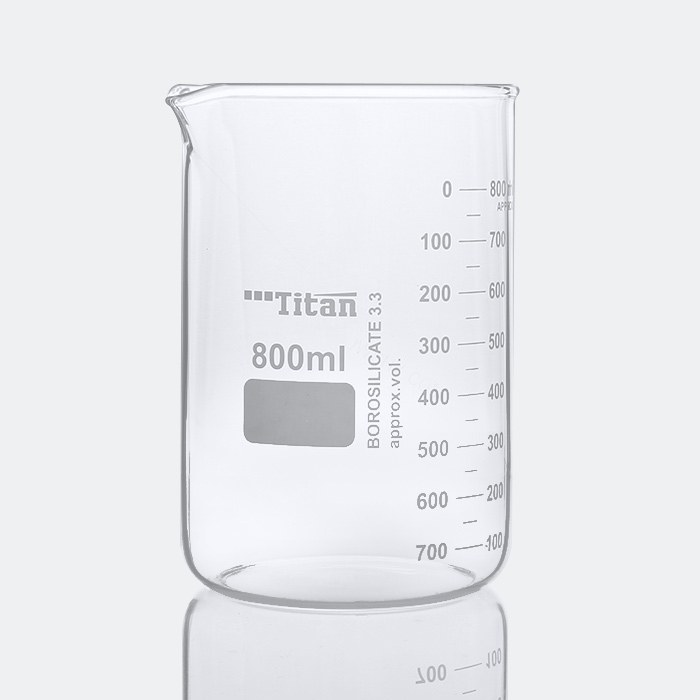 满标低型烧杯 特优级 800ml - Titan/泰坦