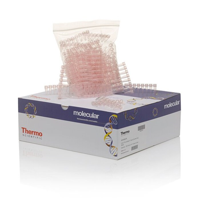 红色 8联排管 0.2ml 不含盖 - Thermo Scientific