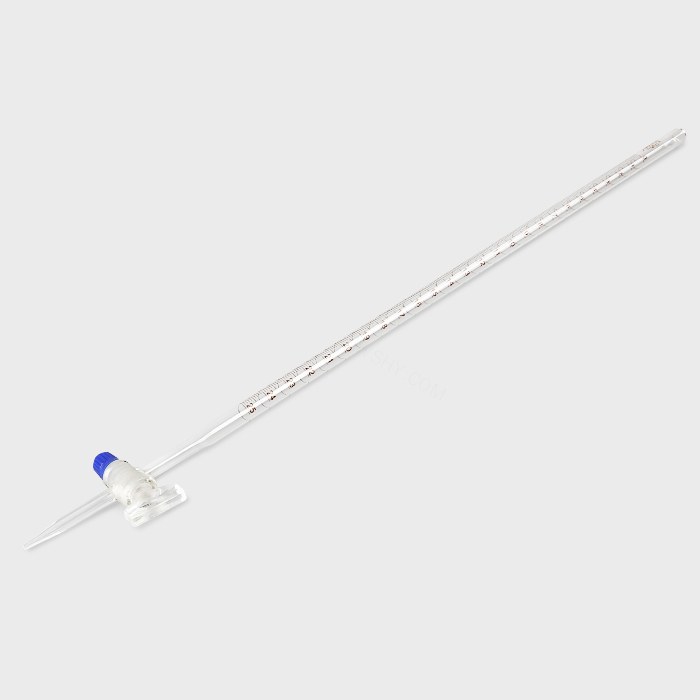 白酸式滴定管（具罗牙活塞）EX（A级）25ml