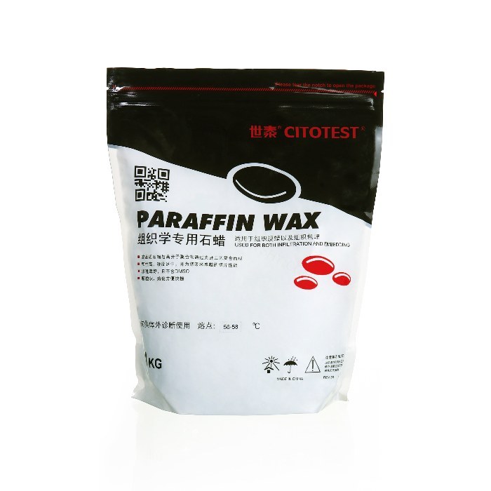组织学专用石蜡，白色纯净颗粒，熔点58-60℃，1千克/袋