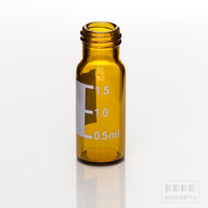 2mL 9-425 棕色样品瓶 带刻度 11.6&times;32mm 钠钙玻璃