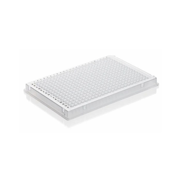 384孔PCR板 PP 0.03ml 全裙边 低容 BIO-CERT PCR QUALITY 透明 - Brand/普兰德