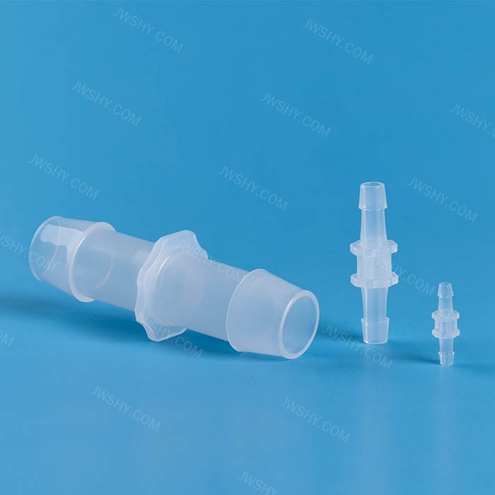 直通变径接头 PP材质 适配1/2英寸(12.7mm)转3/4英寸(19.1mm)内径软管