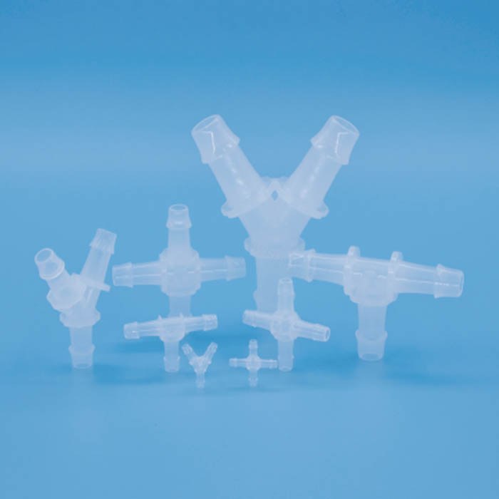 T型三通接头 PP材质 适配1/4&ldquo;(6.4mm)内径软管