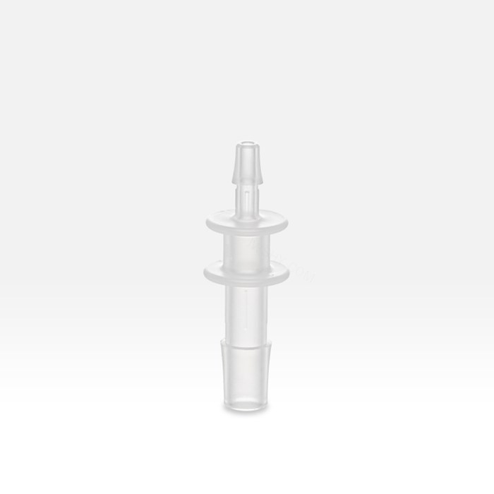 1/4 HB-1/8 HB变径直通转接头 PP材质 6.4mm-3.2mm
