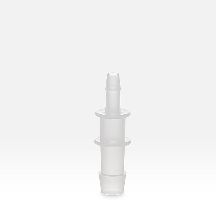 1/2英寸HB-1/4英寸HB变径直通转接头 PP材质 12.7mm-6.4mm