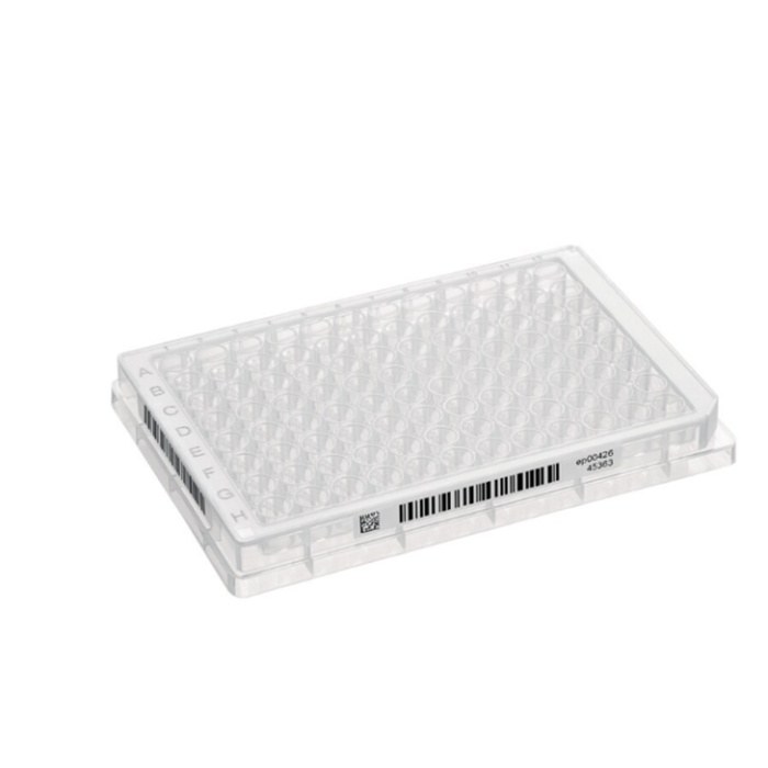 96孔/V底微孔板 无色孔井 RecoverMax 孔设计 PCR 洁净级 白色 2D SafeCode (DataMatrix/ECC200) 人类可读编码 - Eppendorf/艾本德