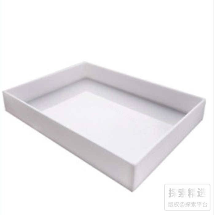耐酸碱PP托盘 50&times;25&times;5cm 板厚6mm