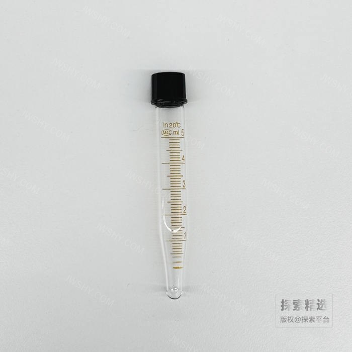 高硼硅玻璃 螺口刻度离心管 5ml 直径&times;长度：&phi;13&times;100mm