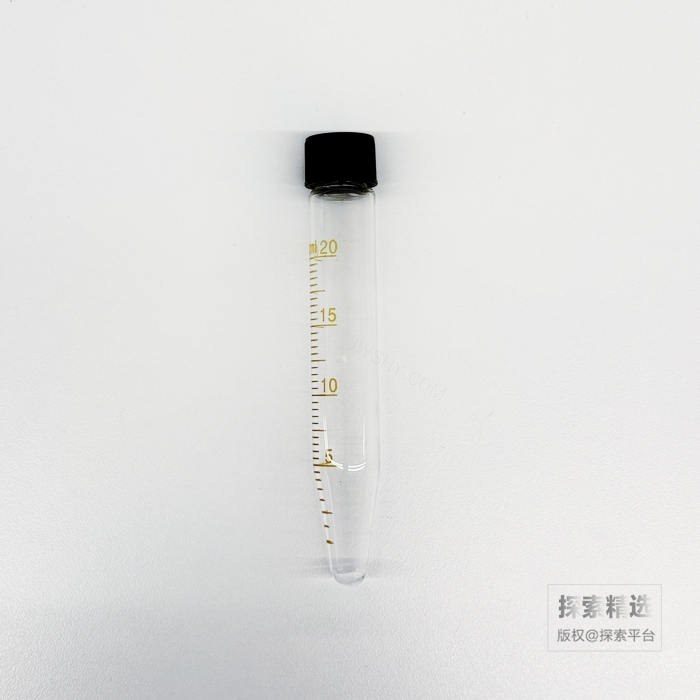 高硼硅玻璃 螺口刻度离心管 20ml 直径×长度：φ20×130mm - 玖梧精选