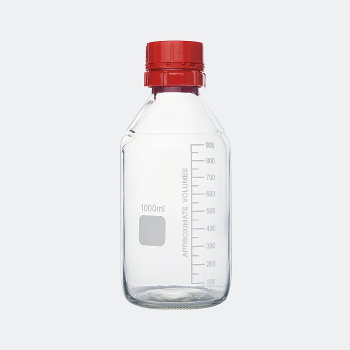 丁基锂瓶 透明 1000mL 直径&times;高度：100&times;231mm 含盖垫