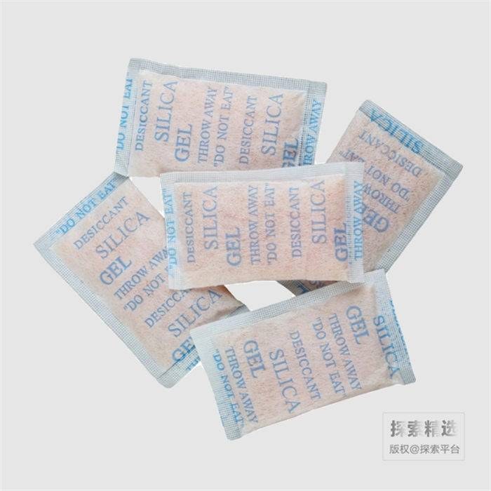 橙色变色硅胶 防潮珠 50g 4.5&times;7cm