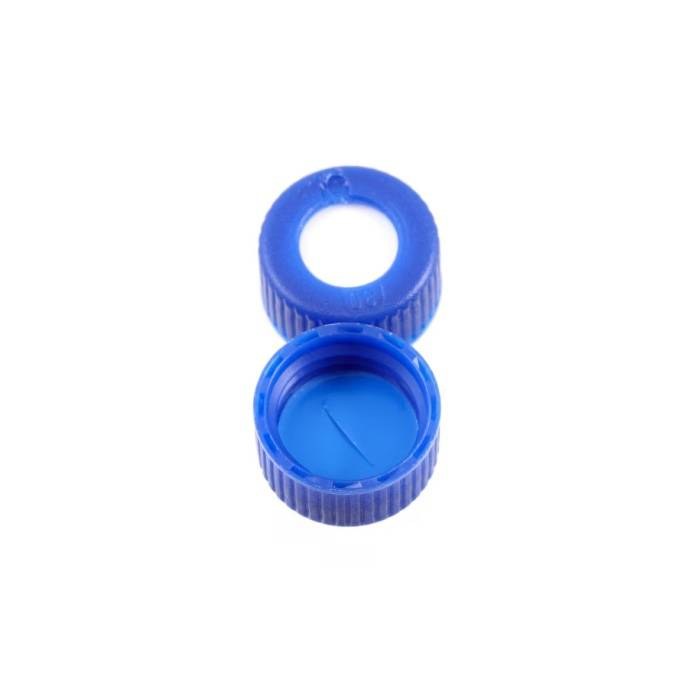 瓶盖AVCS 螺口9mm 蓝色PP 红色硅胶/乳白色PTFE 厚度1mm