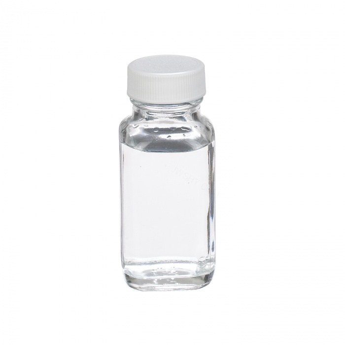法国方形瓶 钠钙玻璃 60ml 无色透明 带白色聚丙烯盖 PTFE表面的聚乙烯垫 28-400