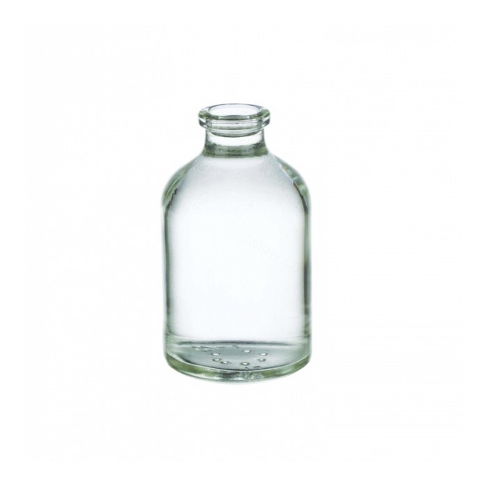 血清瓶 硼硅玻璃 50ml 无色透明 瓶口外径20mm 无盖 - Wheaton