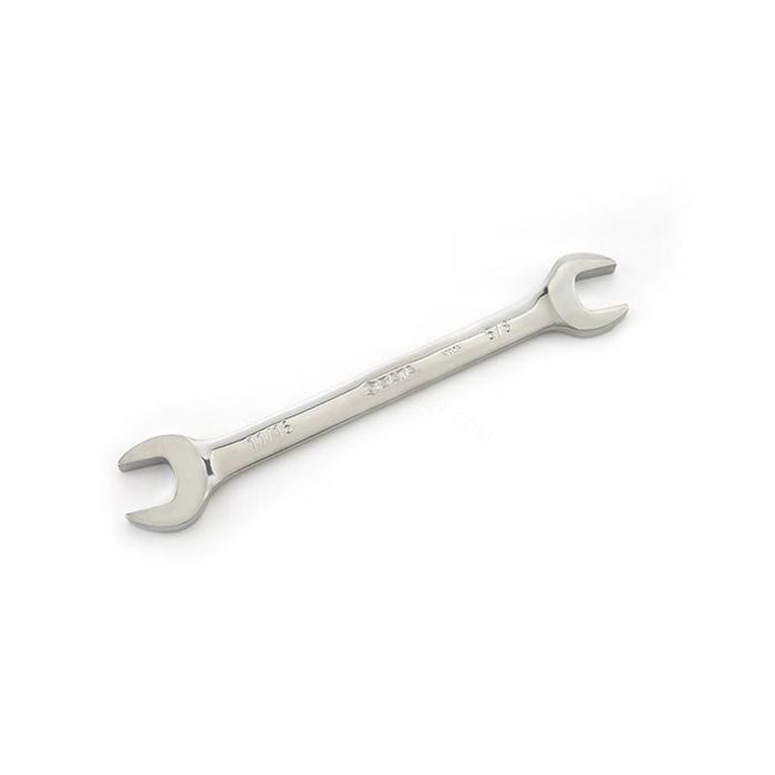 英制全抛光双开口扳手1/4寸×5/16寸 长124mm D1=124mm D2=16.5mm - Sata/世达