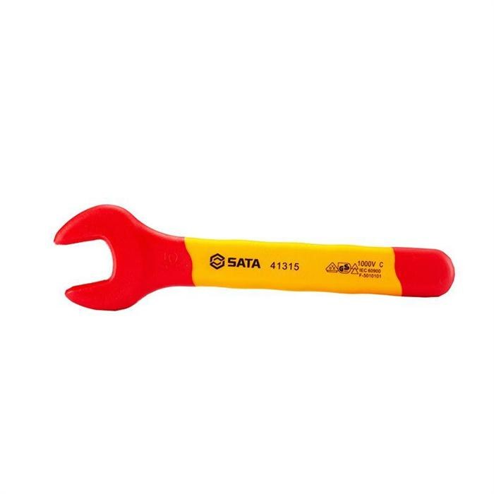 VDE绝缘开口扳手15mm 长150mm Cr-V材料锻压成型 - Sata/世达