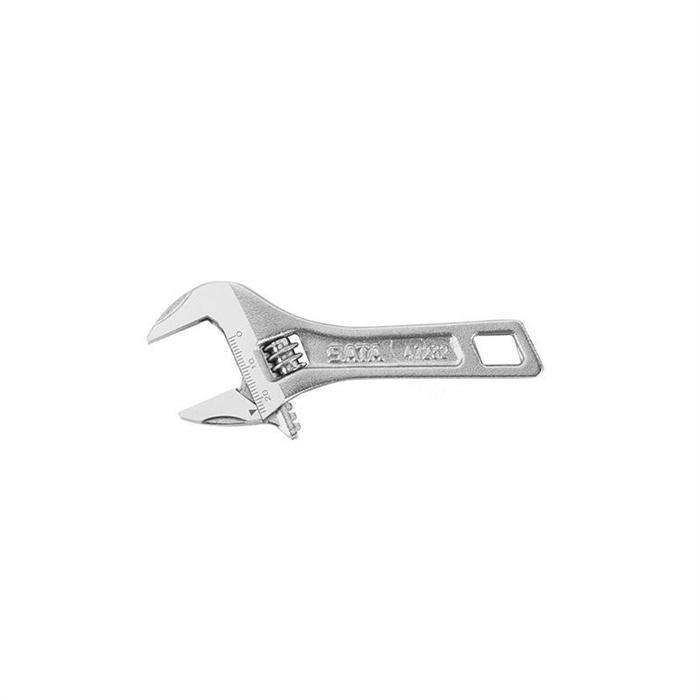 大开口短柄活动扳手6寸 最大开口24mm 长118mm - Sata/世达