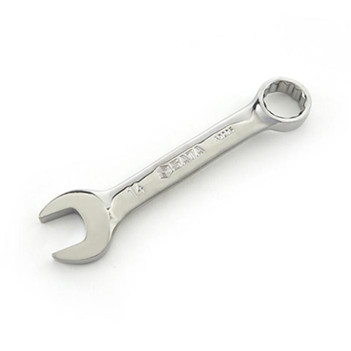 全抛光两用短扳手10mm 长95.5mm D1=95.5mm D2=20.5mm - Sata/世达