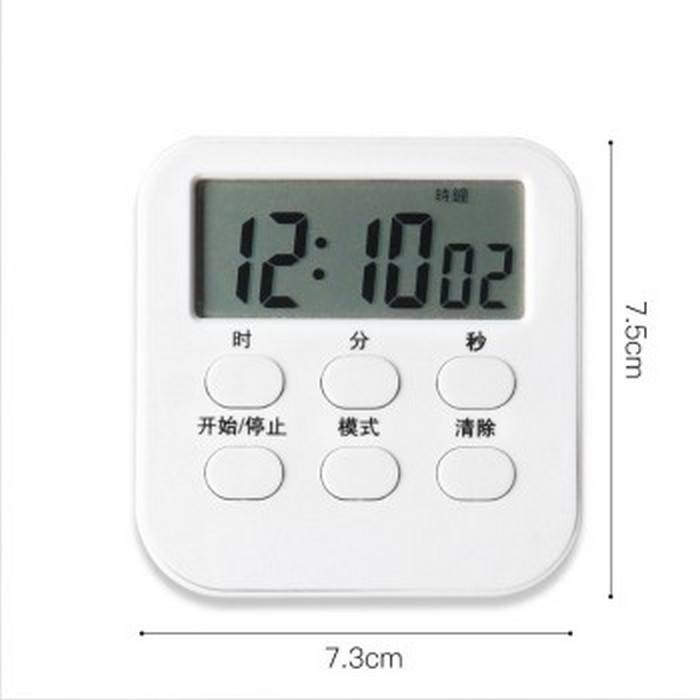 拜杰 Baijie 时钟计时器 JS-186 (白色)