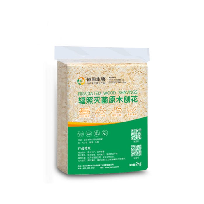 辐照灭菌原木刨花