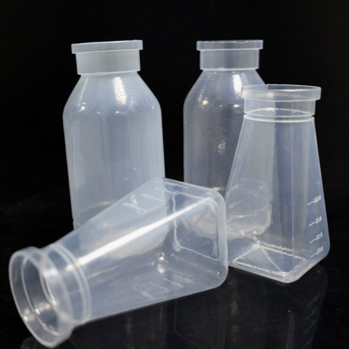 6oz方底果蝇瓶 PE材质 尺寸57&times;57&times;103mm 容量6oz（177ml）