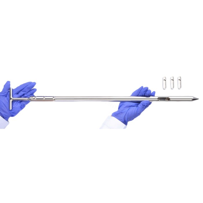 不锈钢单位剂量粉末取样器主体 直径&times;长度：22&times;1050mm 取样体积：0-4ml 需另外选配M…