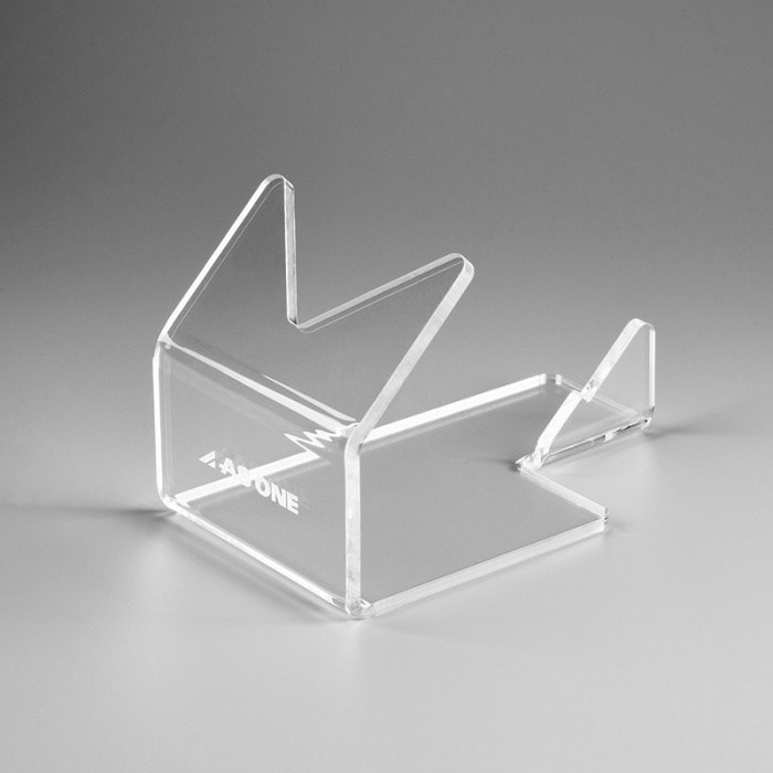 亚克力瓶用倾斜支架 长×宽×高：155×90×98mm  500ml瓶子适用 - AS-ONE/亚速旺