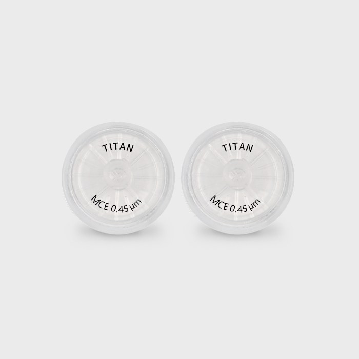 罐装焊接型双膜针头式滤器 混合纤维素（MCE） 0.45um 25mm