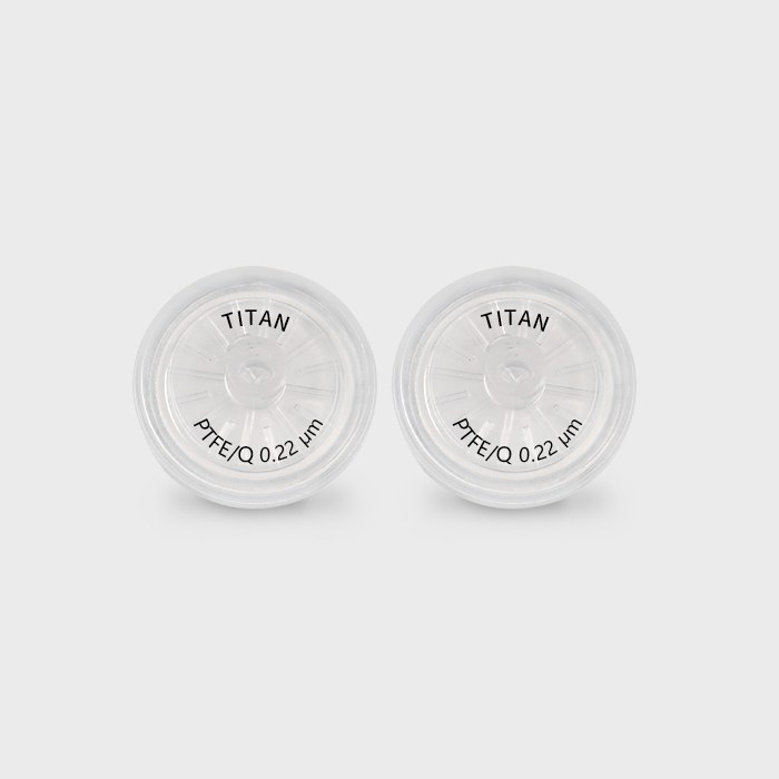 罐装焊接型双膜针头式滤器 亲水聚四氟乙烯（PTFE/Q） 0.22um 25mm