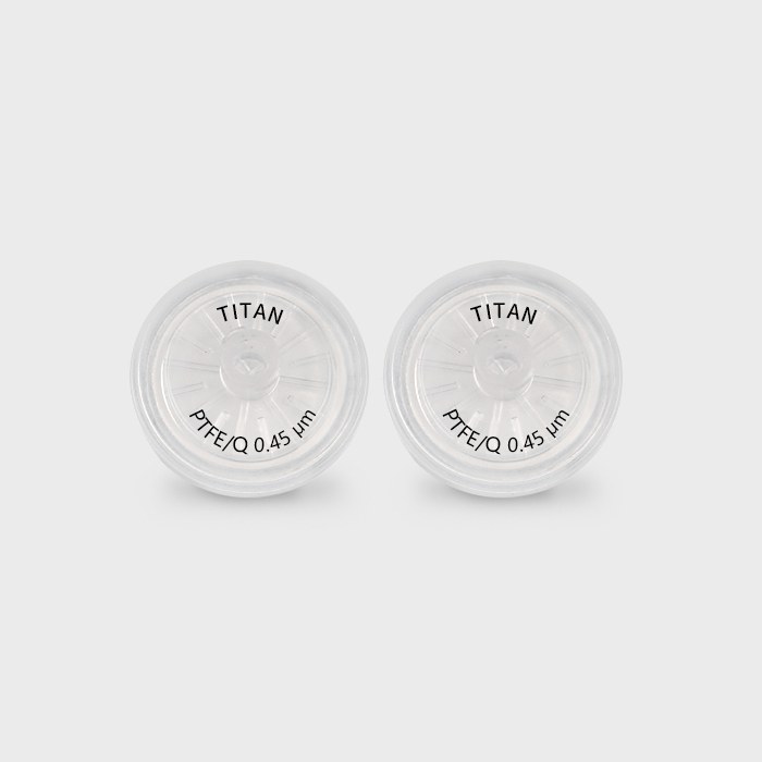 罐装焊接型双膜针头式滤器 亲水聚四氟乙烯（PTFE/Q） 0.45um 25mm