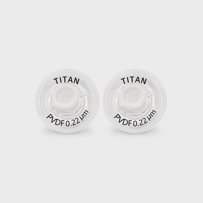 罐装焊接型双膜针头式滤器 疏水聚偏氟乙烯（PVDF）0.22um 13mm