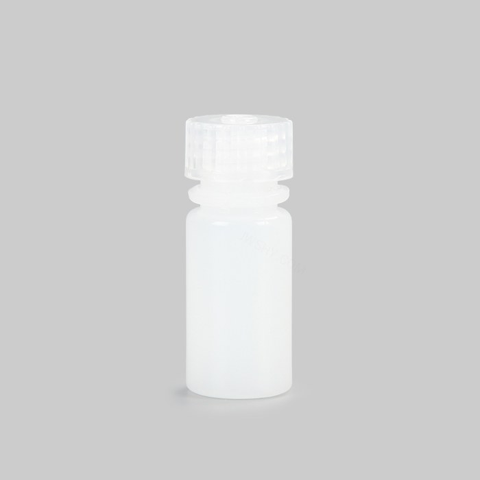 塑料广口试剂瓶，HDPE，8ml，本白，无酶，免洗，防漏设计无内盖，大包装，灭菌