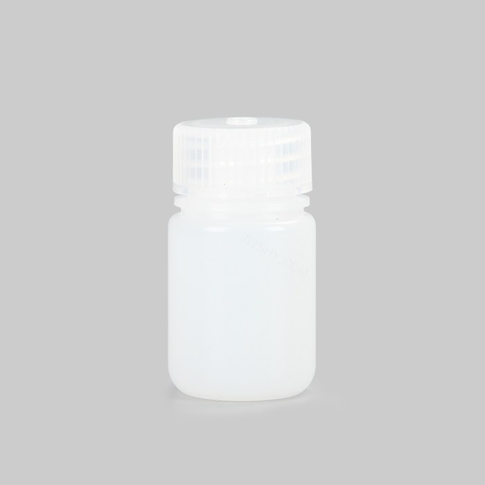 塑料广口试剂瓶，HDPE，30ml，本白，无酶，免洗，防漏设计无内盖，大包装，灭菌