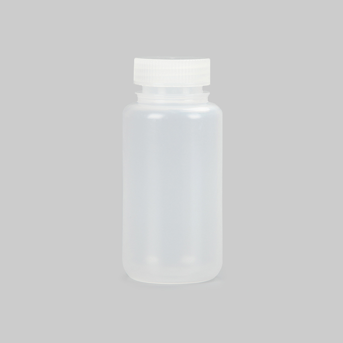 塑料广口试剂瓶，PP，250ml，透明，无酶，免洗，防漏设计无内盖，大包装，灭菌